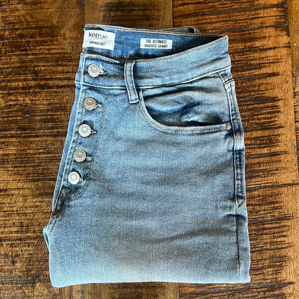 NWOT Kensie High rise skinny jeans
